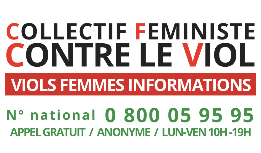 0 800 05 95 95 - Numéro d'aide aux victimes de viols et d’autres agressions sexuelles